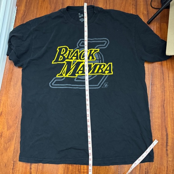 Kobe Bryant Black Mamba Vintage Majestic NBA Shirt Size XXL - Picture 9 of 9